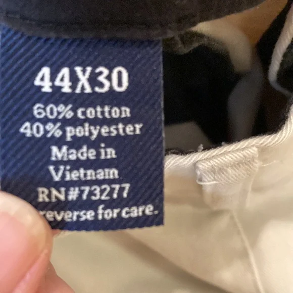 Croft&Barrow Men's Dress Slacks Pleated Front - Picture 4 of 5